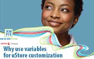 Why use Variables for uStore Customization