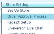 StoreFlow 8.2 - Order approval threshold
